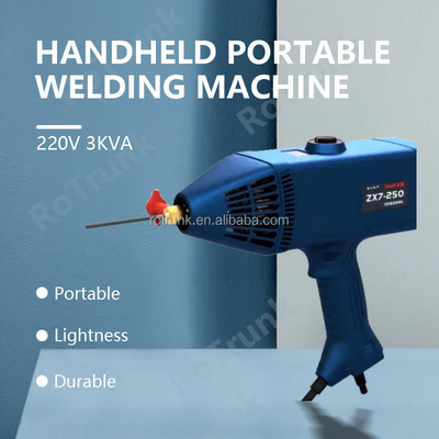 Corriente de salida 60% Máquina de soldadura por arco portátil 3KVA ZX7-250 para hogar 110v 220v portátil
