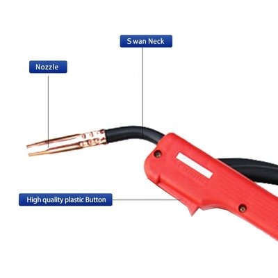 Tamaño de alambre 0,8-1,0 mm 200A MIG Saldadora de antorchas para el modelo europeo de máquinas de soldadura de accesorios