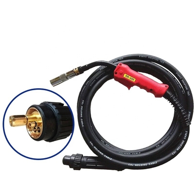 Mejorar su instalación de soldadura con el modelo europeo 500 A Mig Saldadura antorcha 3m longitud del cable