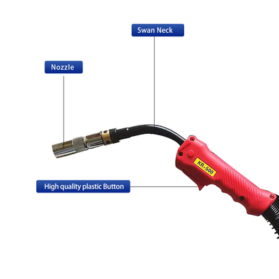 Mejorar su instalación de soldadura con el modelo europeo 500 A Mig Saldadura antorcha 3m longitud del cable