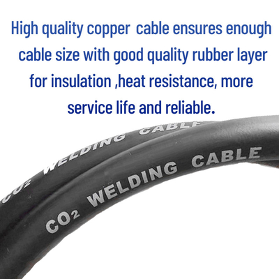 Cable personalizado de 4 m 500A CO2 Gas blindado MIG Saldado con antorcha KR-500