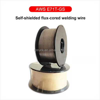 0.8mm/1.0mm/1.2mm Especificaciones de alambre de soldadura con núcleo de flujo autoescudo para soldadura MIG