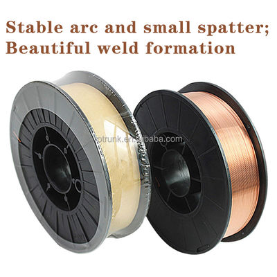 Acero al carbono ordinario MIG cable de soldadura de 1.2 mm ER70S-6 especificaciones
