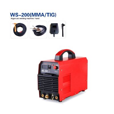 220V 6.3KVA Souer Inverter Tig MMA máquina de soldadura WS 200 DC MOTOR IP21S Nivel de protección