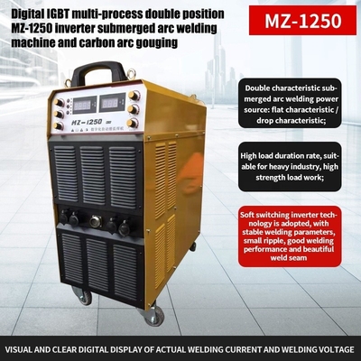 Trabajo de carga de fuerza Modulo IGBT digital Inverter MZ-1250 Máquina de soldadura de arco sumergido