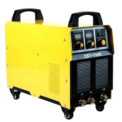 Saldadores de arco de invertidor de motor de corriente continua de grado industrial de 1000 amperios ZX7-1000 para soldadura de arco de potencia