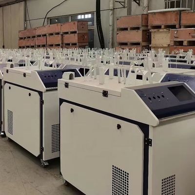 Máquina de soldadura por láser de fibra portátil de 1000W HB-W1000 para acero inoxidable y aleación de aluminio