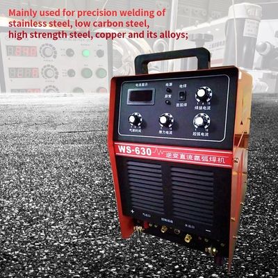 IGBT Inverter Tig Soldador Máquina de soldadura industrial de trabajo pesado TIG WS 630 3 Fase 380V