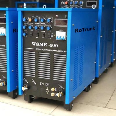 WSME-400 máquina de soldadura de 400 amperios corriente de salida 3 fase 380V para la industria pesada