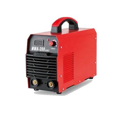 Máquina de soldadura de arco de inversor IGBT de 200 am 380X150X300 mm Mini portátil para MOTOR de CC