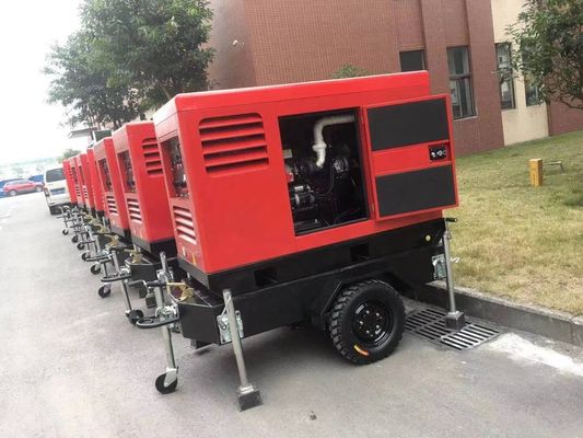 Generador de soldadura diesel de 500A con capacidad de tanque de 80L y motor de 4 cilindros RZDH500A