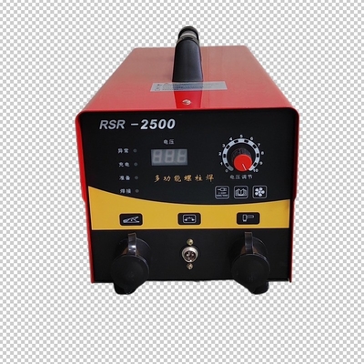 RSR-2500 Máquina de soldadura de condensadores con un ciclo de trabajo del 60% y una capacidad nominal de 1000 W