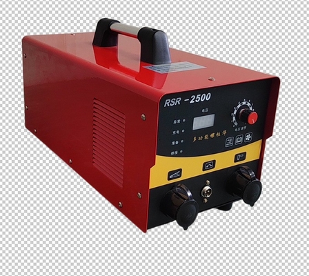 RSR-2500 Máquina de soldadura de condensadores con un ciclo de trabajo del 60% y una capacidad nominal de 1000 W