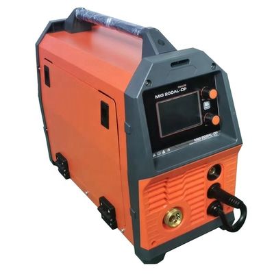 Máquina de soldadura MIG con doble pulso digital 230V NBM 220A IGBT Inverter para MMA y MIG