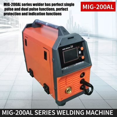 Máquina de soldadura MIG con doble pulso digital 230V NBM 220A IGBT Inverter para MMA y MIG