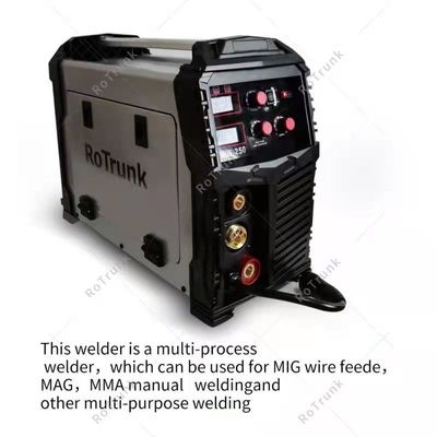 Máquina de soldadura MIG IGBT de 3 en 1 con inversor multifunción CO2 MIG250 para acero inoxidable