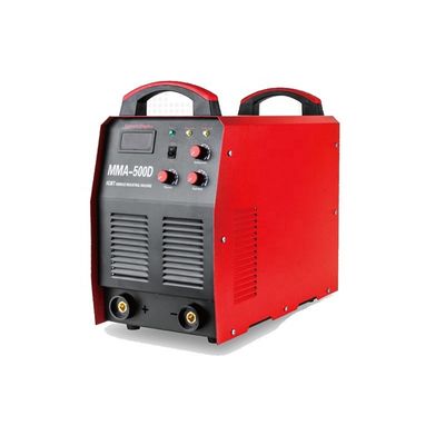 Máquina de soldadura de arco con inversor IGBT de 500 amperes fácil de operar con clase de aislamiento 0.92