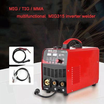 IGBT Inverter MIG315 Máquina de soldadura para acero al carbono y acero inoxidable procesado
