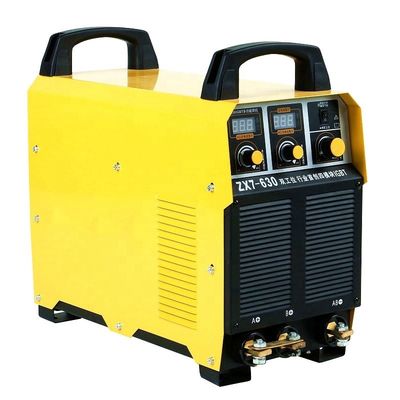 80% Ciclo de trabajo nominal 40 °C Máquina de soldadura de arco de inversor ZX7-630 para una larga vida útil