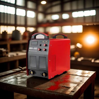 Frecuencia de pulso 50/60 HZ 500Amp Corriente de salida nominal MMA-500D Sistema de soldadura industrial