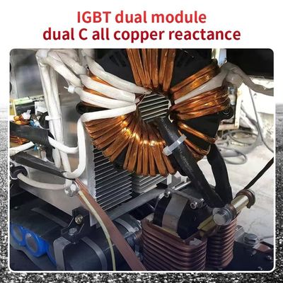 500 Amp NBC-500ZT Industria MIG máquina de soldadura de doble módulo de doble llamada Reactancia de cobre