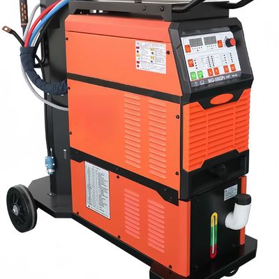 Máquina de soldadura de doble inversor de pulso de 500A MIG500DP para soldadura de aleaciones de acero inoxidable y aluminio