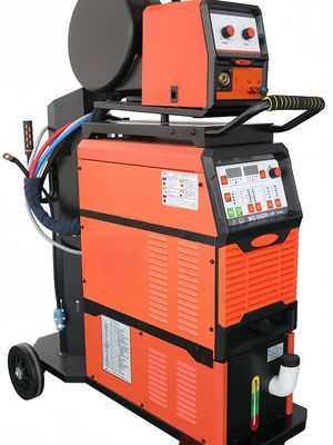 Máquina de soldadura de doble inversor de pulso de 500A MIG500DP para soldadura de aleaciones de acero inoxidable y aluminio