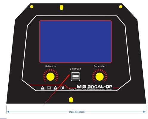 NBM-250 La combinación perfecta y la asequibilidad para la potencia de soldadura MIG de doble pulso
