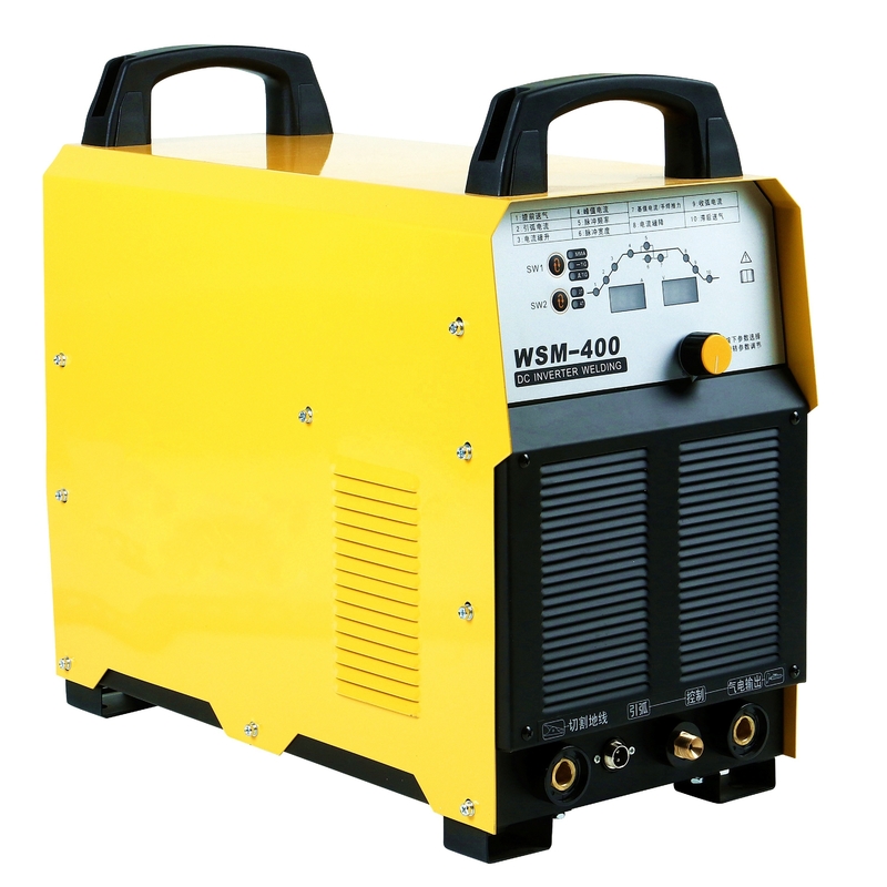 Máquina de soldadura de arco de argón de pulso WSM-400 MOTOR DC e inversor para soldadura de precisión