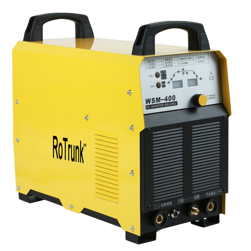 Apoyo personalizado OEM WSM-400 Máquina de soldadura TIG de doble módulo IGBT DC con pulso de argón