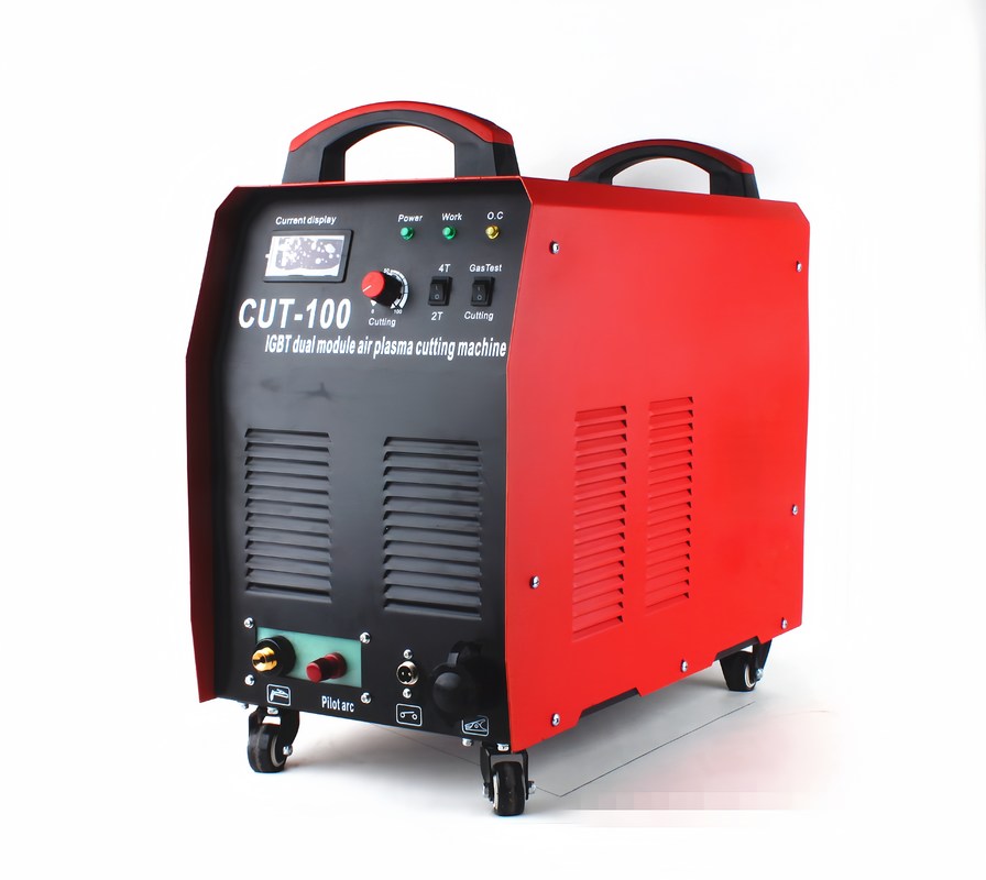 Clase de aislamiento F IGBT DC de doble módulo Corte de plasma de aire CUT-100 para el corte de materiales metálicos