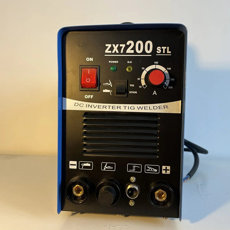 Máquina de soldadura de alta frecuencia 160A IGBT ZX7-200 STI TIG/MMA para procesos de soldadura