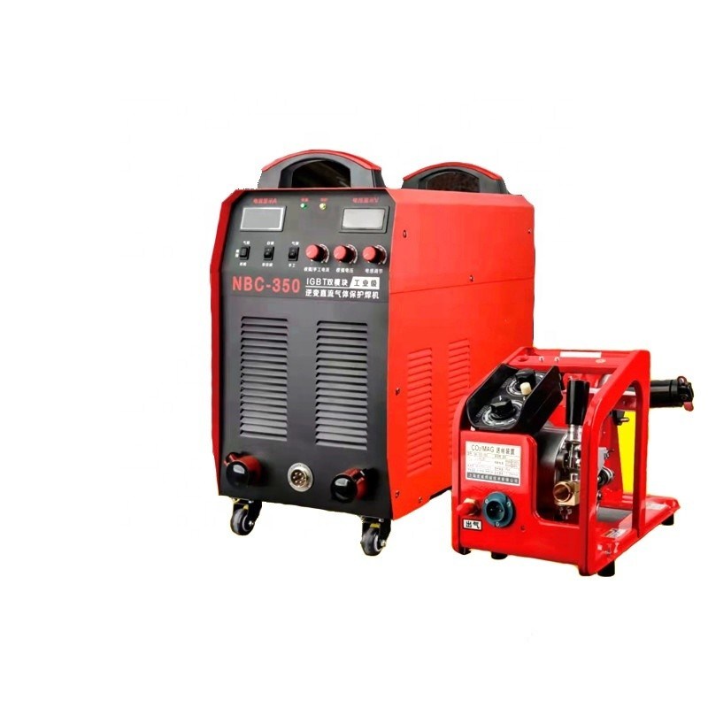 Saldador industrial MIG/MMA de doble módulo fácil de operar de 350 amperes Saldador de gas Mig NBC-350